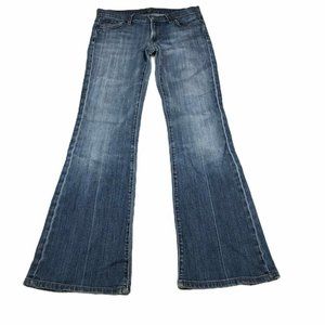 7FAM Size 27 x 31 Flare leg medium wash stonewashed